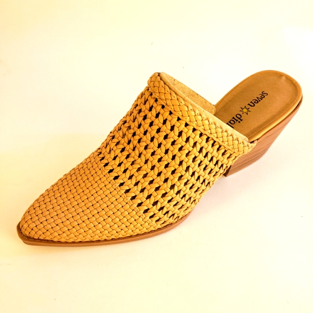 Seven Dials Tan Mule Sandal